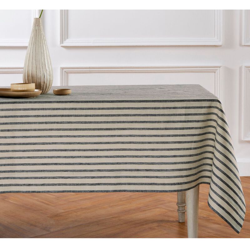 Linen Tablecloth - Madison Stripe image number 3