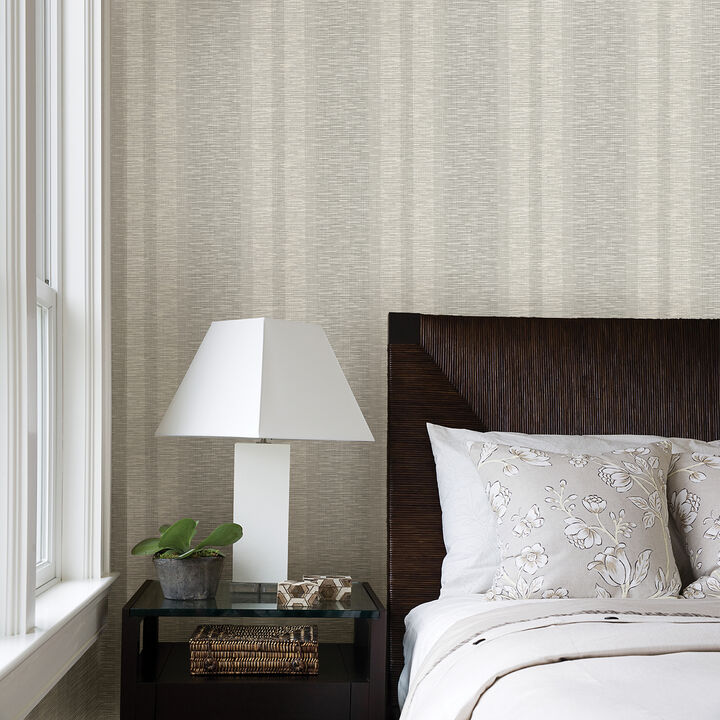 Pezula Bone Texture Stripe Wallpaper