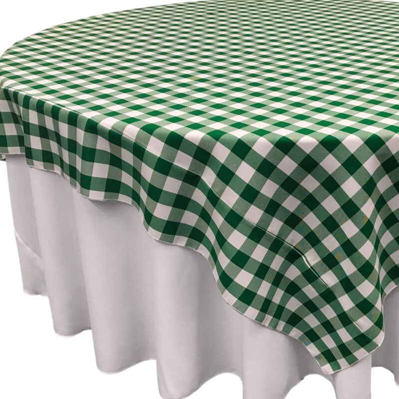 Square Polyester Checkered Tablecloth 72 by 72 Inch for Parties and Picnics image number 2