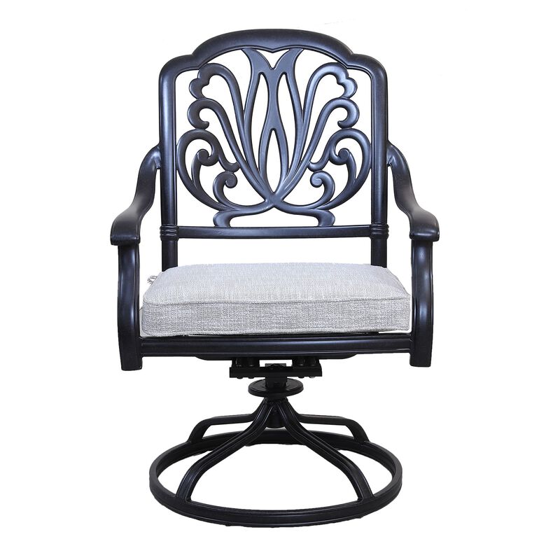 River City Dining Swivel Rocker Arm Chair image number 0