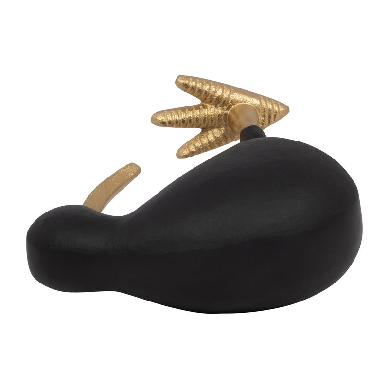 Metal 8" Kiwi Mom, Black/Gold image number 5