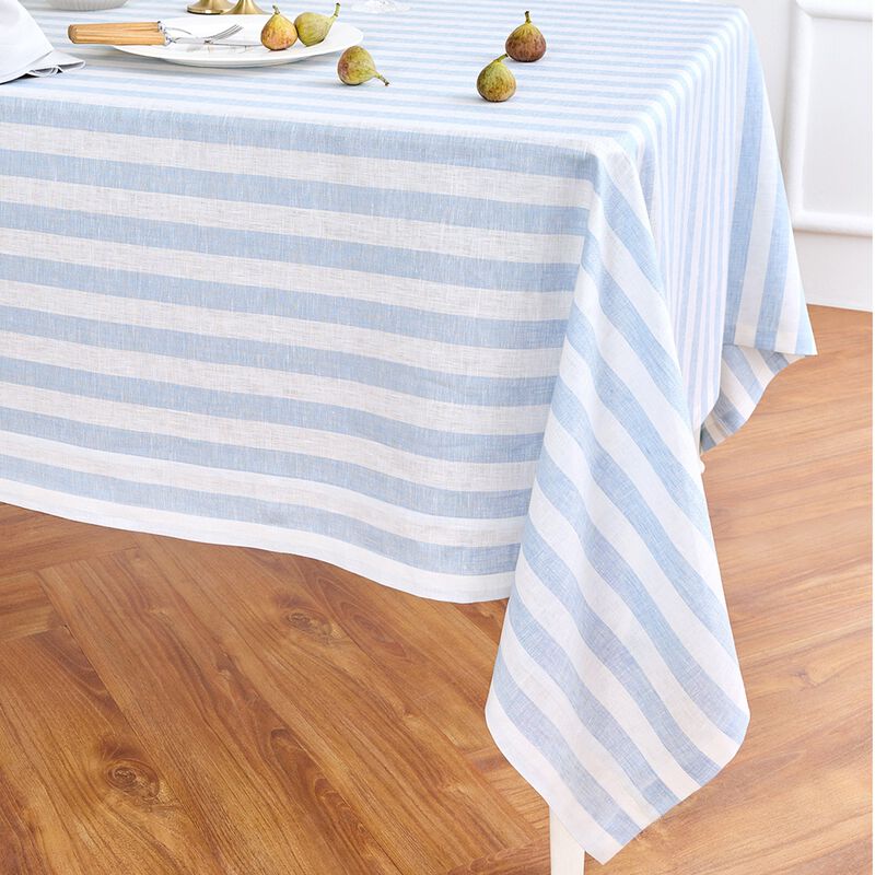Linen Tablecloth - Sorrento Stripe