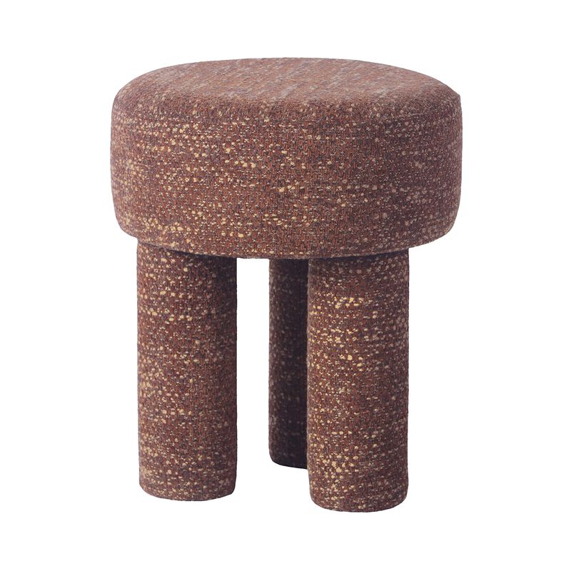 Casafoyer Claire Sedona Brown Knubby Stool image number 4