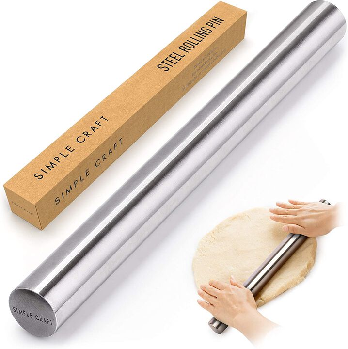 Smooth Tapered Professional French Rolling Pin