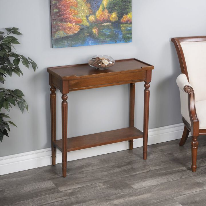 Butler Specialty Company Aubrey Console Table, Medium Brown