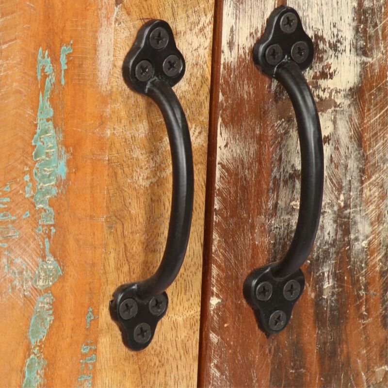 vidaXL Bookshelf 23.6"x13.8"x70.9" Solid Reclaimed Wood