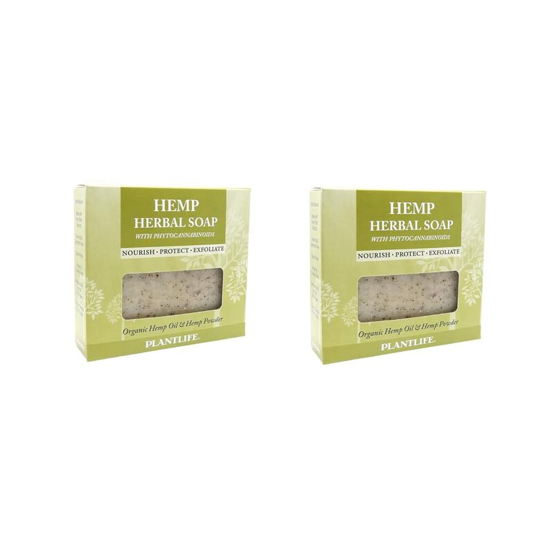 Plantlife Bar Soap - Vegan Hemp 2 Pack image number 2