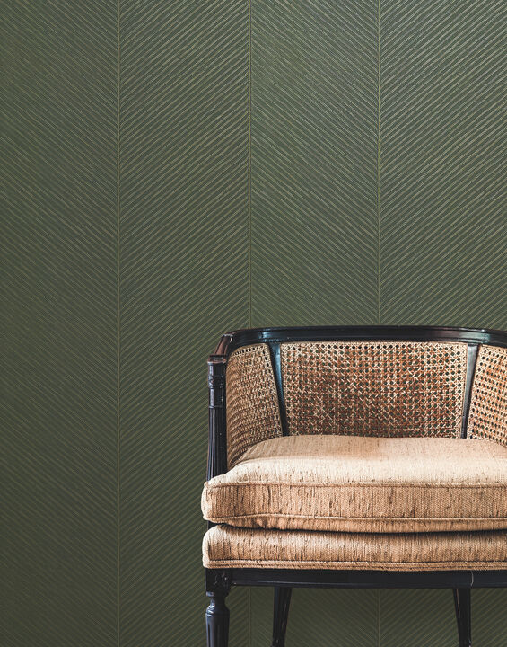 Palm Chevron  Wallpaper