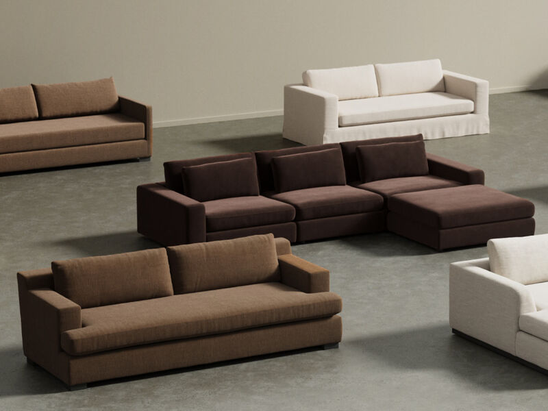 Crispin Surrey Auburn 3 Piece Sectional image number 3