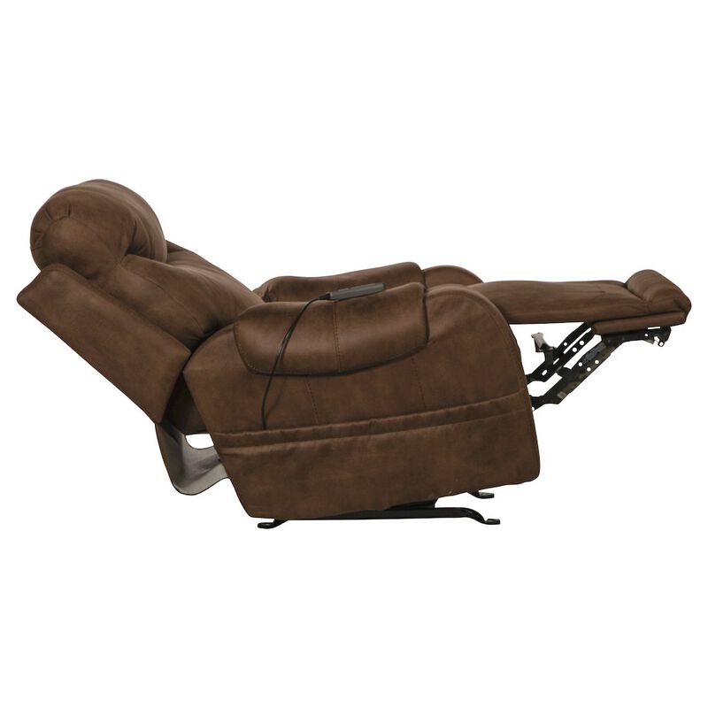 Catnapper Recharger Power Rocker Recliner with Power Adjustable Headrest & Lumbar