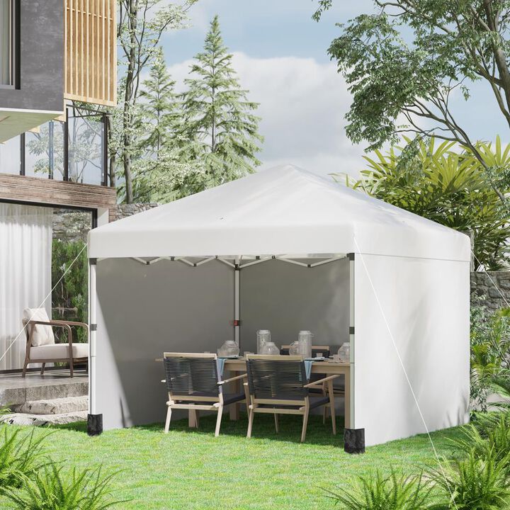 Hivvago Height-Adjustable 10' x 10' Party Tent
