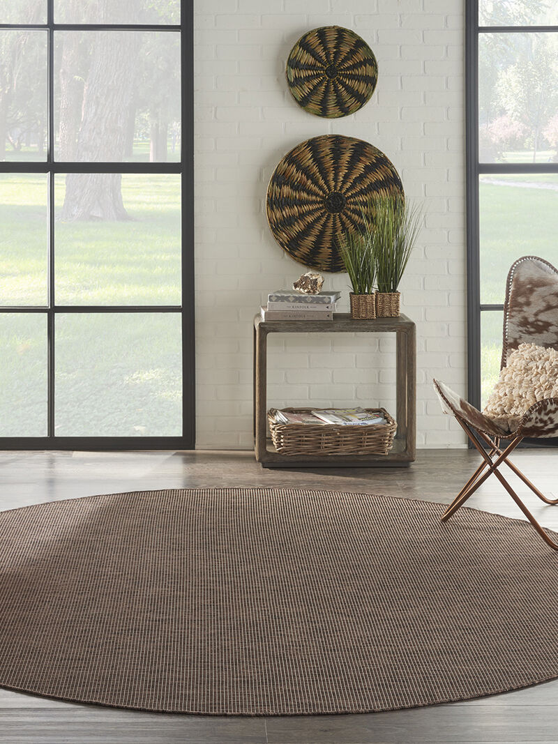 Positano POS01 Natural 8' x Round Rug image number 9