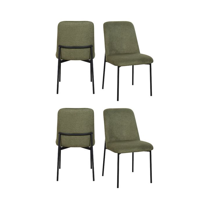 New Classic Furniture Erik Fabric Upholstered Dining Chair (Set of 4)