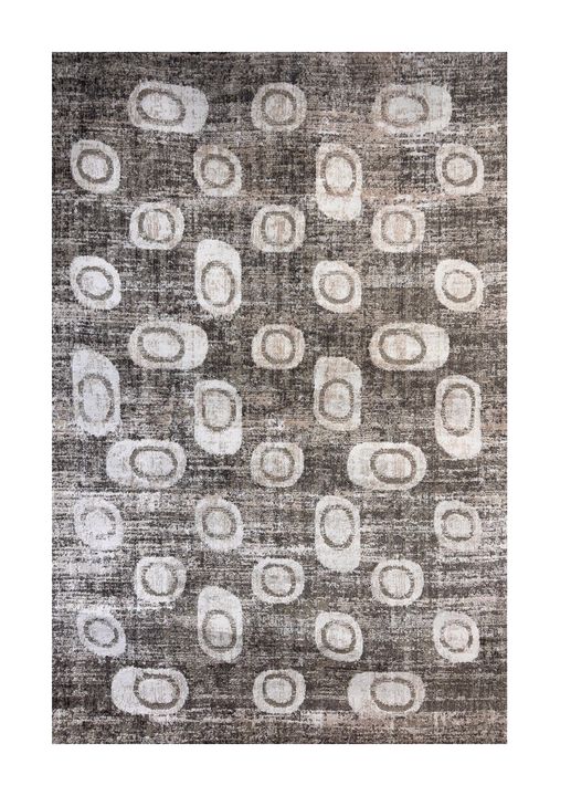 HomeRoots Abstract Area Rug