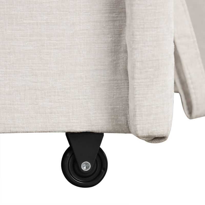 Merax  L-shaped Padded Modular Sofa with Storage