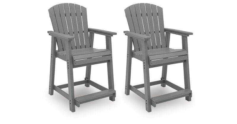 Ross Cove Outdoor Counter Height Bar Stool (Set of 2) image number 0