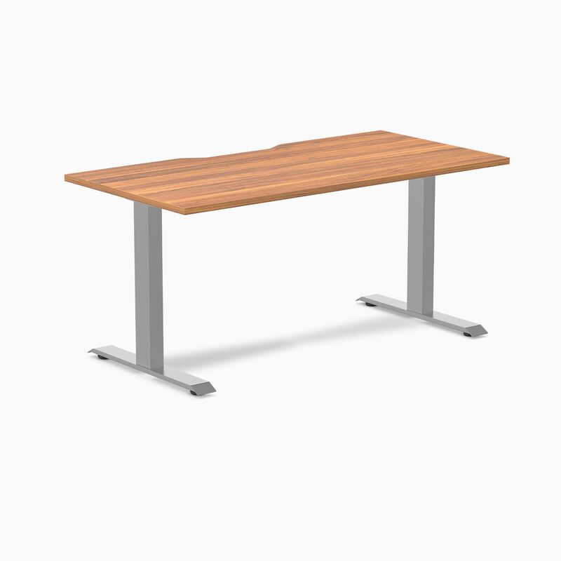 Desky Zero Scalloped Laminate Office Desk image number 0