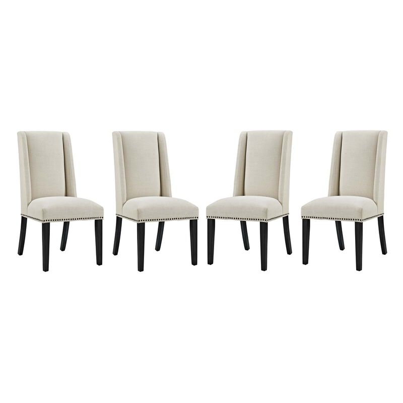 Baron Dining Chair Fabric Set of 4 image number 0