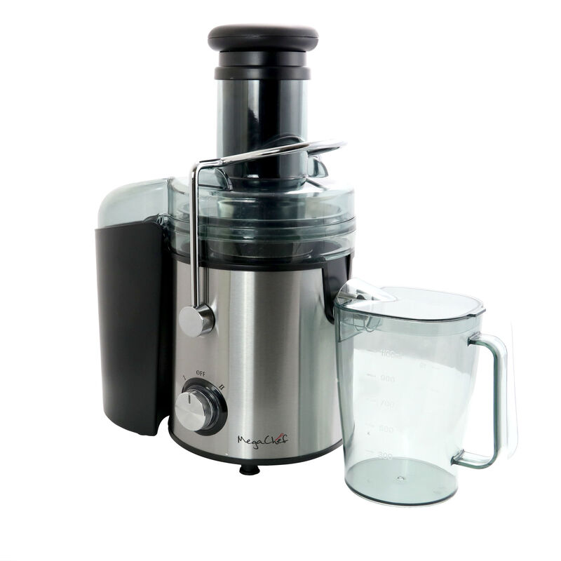 MegaChef Wide Mouth Juice Extractor, Juice Machine with Dual Speed Centrifugal Juicer, Stainless Steel Juicers Easy to Clean image number 1