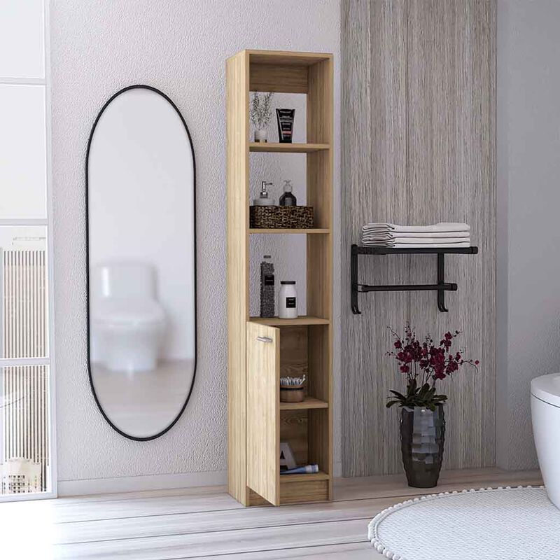 Linen Cabinet Emmett, Bathroom, Pine image number 3
