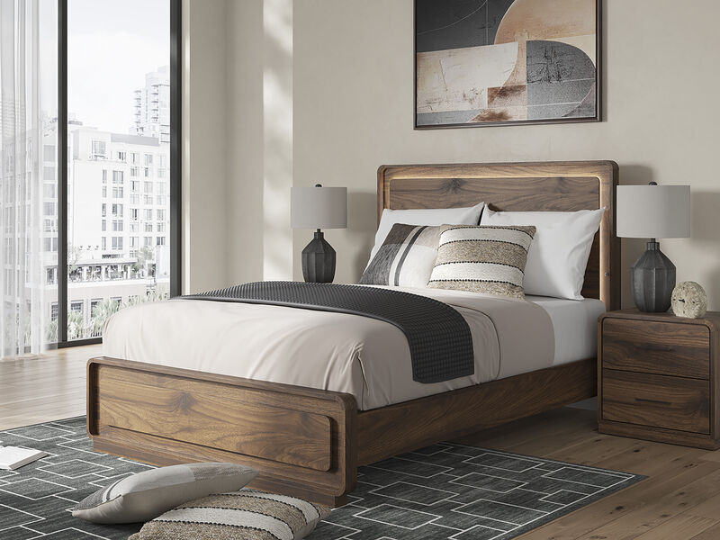 Hollinaze Panel Bed image number 1