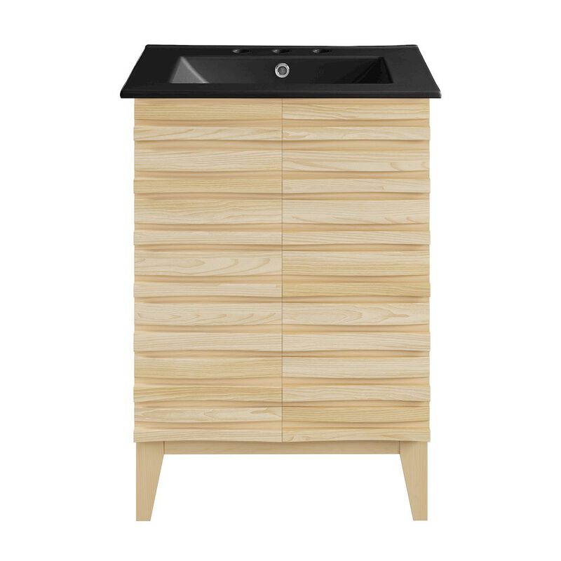 Cascade 24 in. Bathroom Vanity with 3-Hole Ceramic Sink Top image number 0