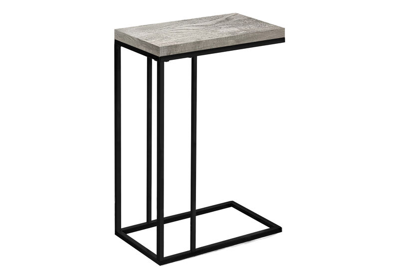 Contemporary MDF & Metal Accent Table &ndash; Space-Saving Side Table with Sturdy Base image number 0