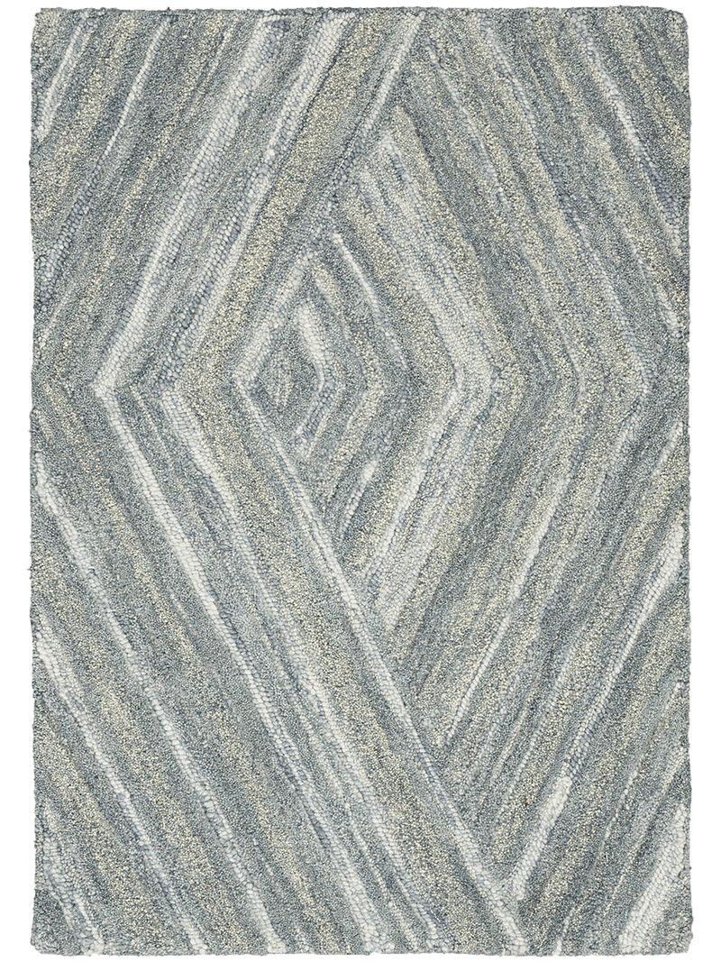 Graceful GRU03 Blue 3'9" x 5'9" Rug