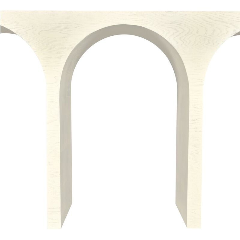 Meridian Furniture June Cream Oak Console Table