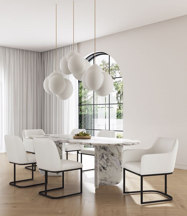 Serena Cream Dining Chairs (Set of 6)