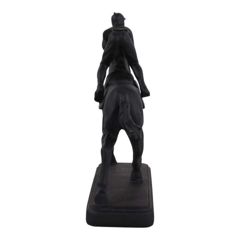 9x8" Horse & Jockey Figure image number 4