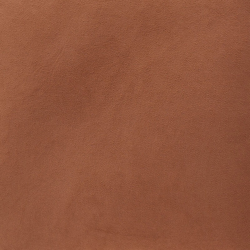 Wali Square Accent Throw Pillow, 20 Inch Feather Fill Orange Polyester - Benzara