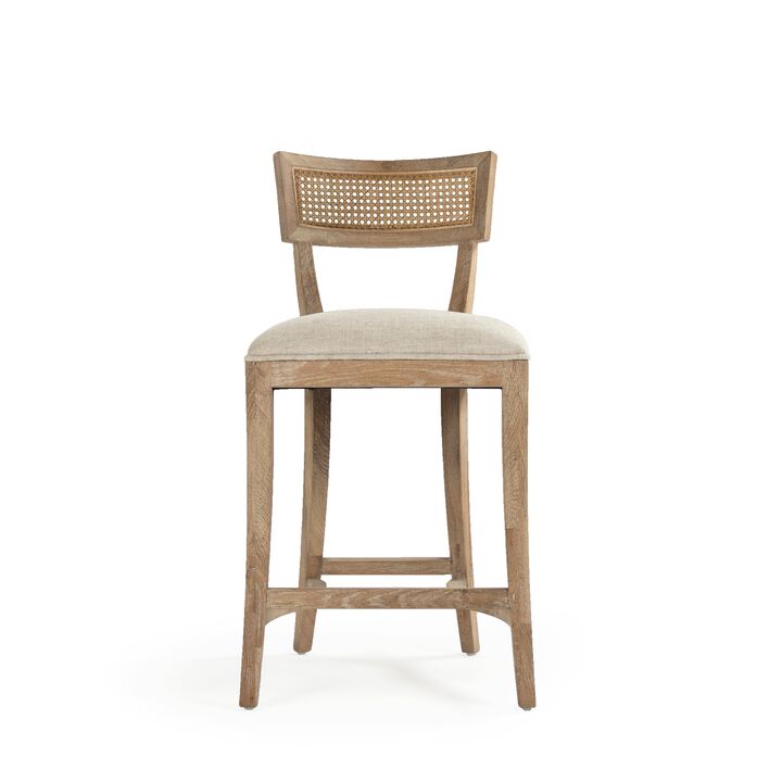 Carvell Cane Back Counter Stool