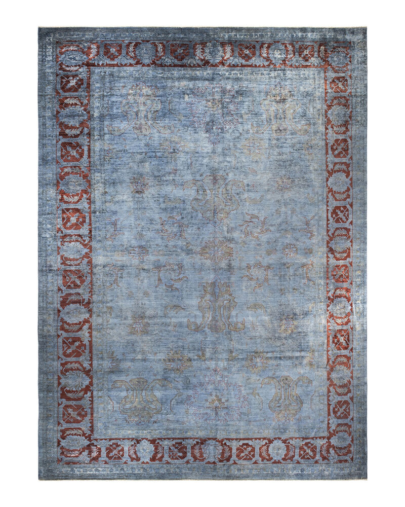 Vibrance, One-of-a-Kind Handmade Area Rug  - Gray, 19' 1" x 13' 10" image number 1
