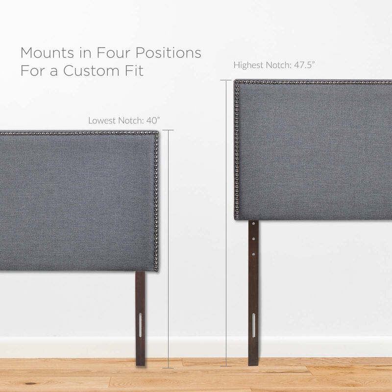 Modway - Region Nailhead Queen Upholstered Headboard image number 6