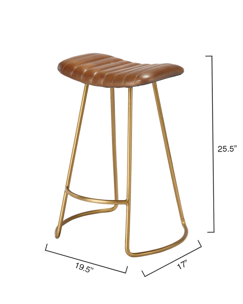 Theo Brown Counter Stool