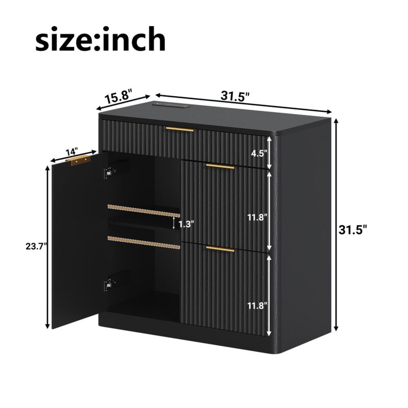 Wixwed Freestanding Storage Cabinet image number 9