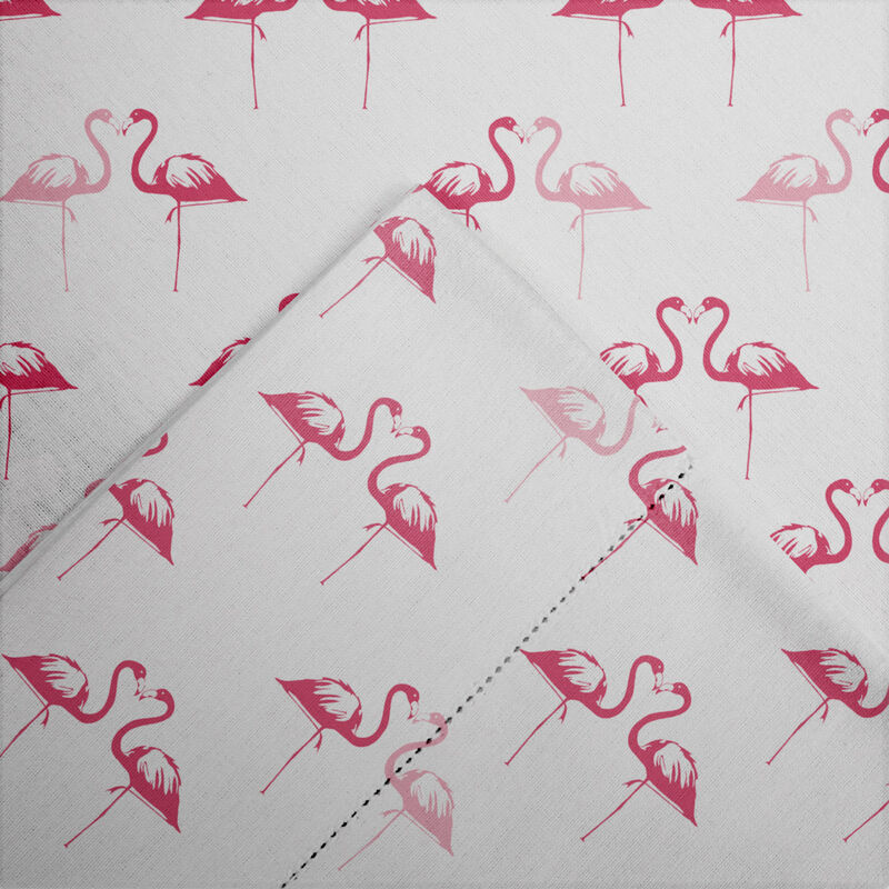 Pointehaven 180 GSM Velvet Feel Luxury Cotton Bunnies Printed Flannel Deep Pocket 4 pc Sheet Set, Full