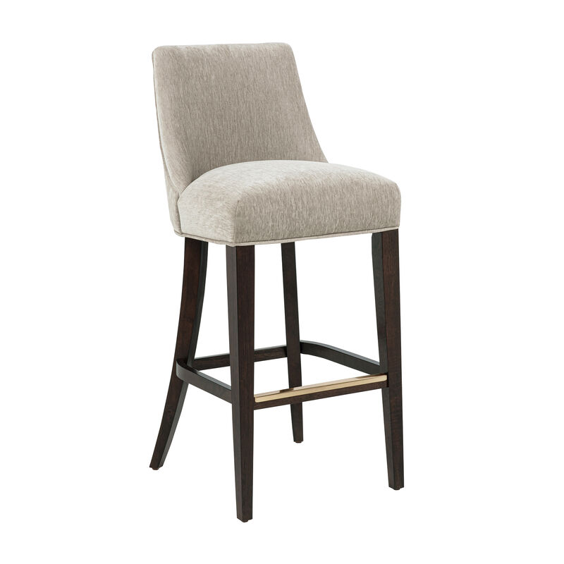 Beever Gray Bar Stools (Set of 3)