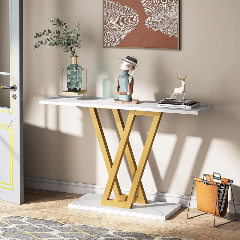 Tribesigns Modern Wood Console Table image number 5