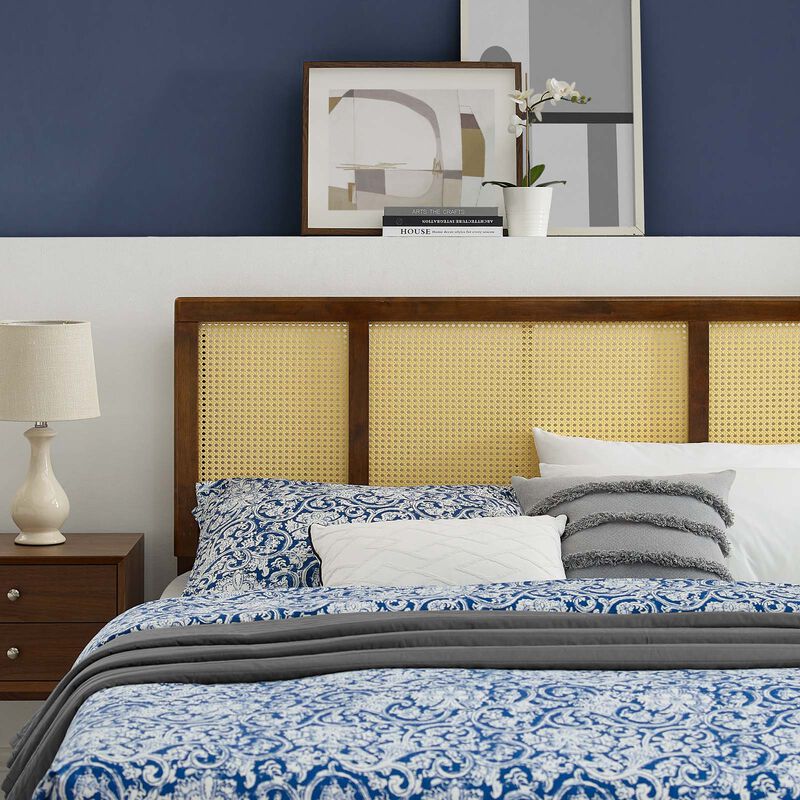 Modway - Delmare Cane Full Headboard image number 1