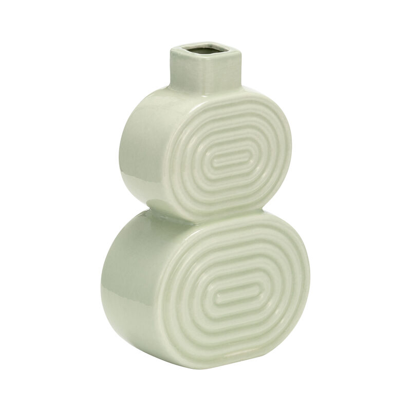 10" Stacked Circles Vase image number 2