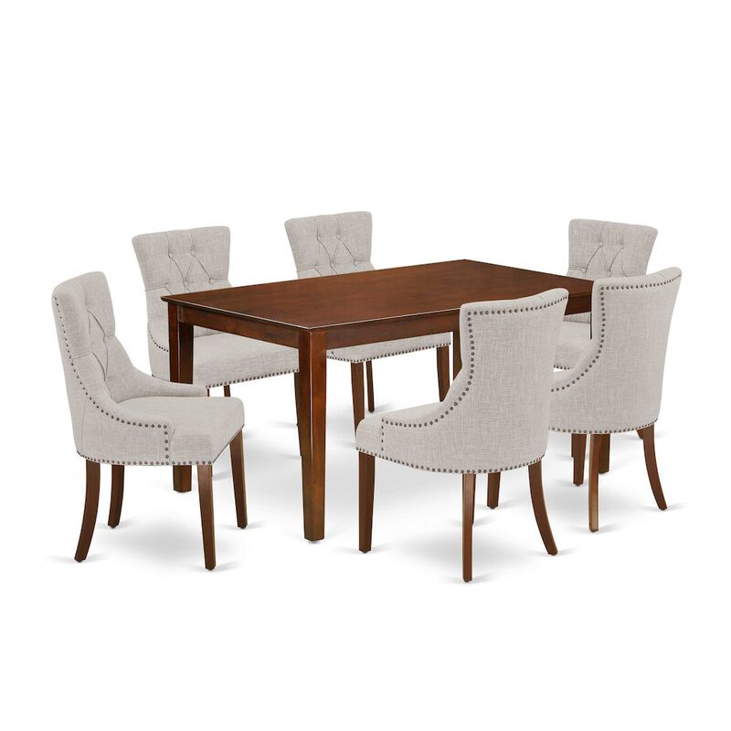 Dining Room Set Mahogany, CAFR7-MAH-05