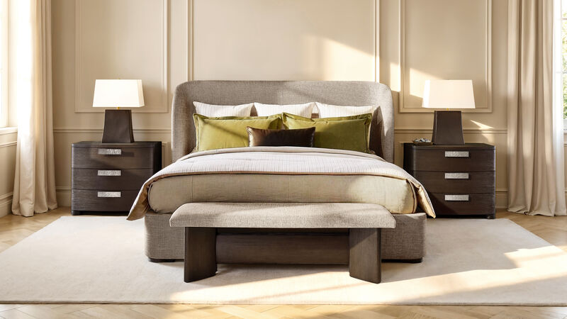 Geneve Three Drawer Nightstand image number 2