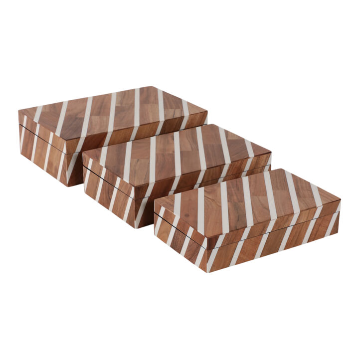 S/3 Diagonal Lines Boxes