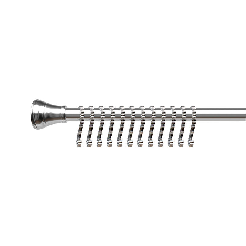 12-Piece Proof Zinc Shower Curtain Hooks image number 2