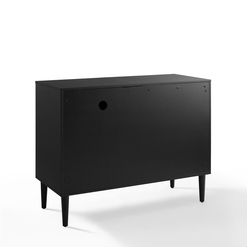 Crosley Furniture Everett Media Console Matte Black