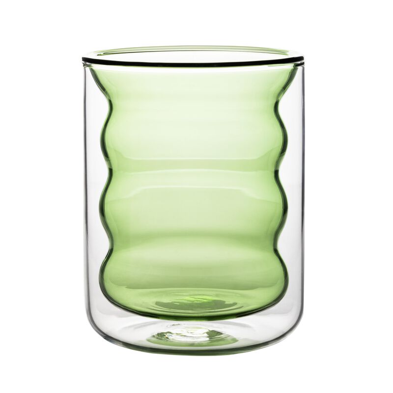 Waves Clear Water Glass - Set of 4