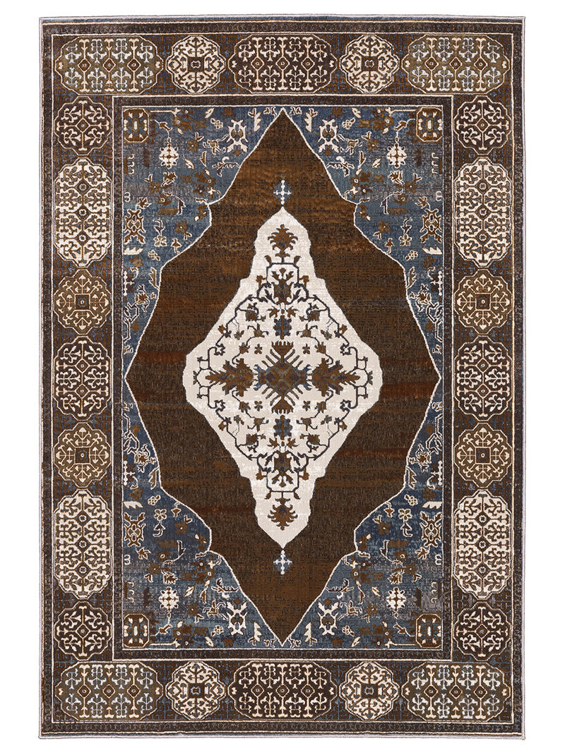 Ellington 5'3" x 7'6" Rust Rug image number 0