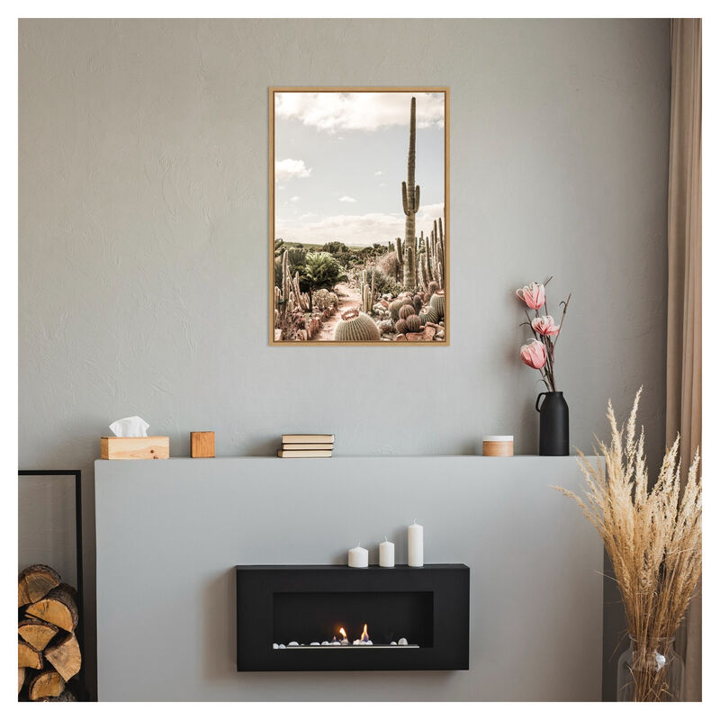 Cactus Farm by Shot by Clint Framed Canvas Wall Art image number 5